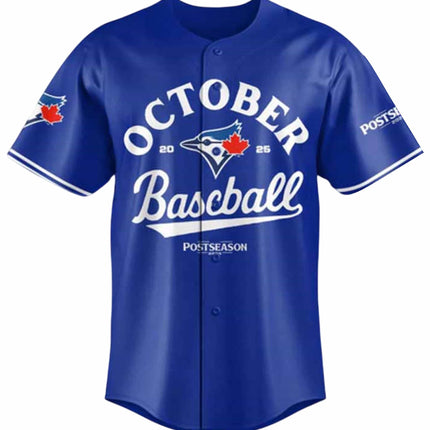 2025 Blue Jays October Baseball Jersey2