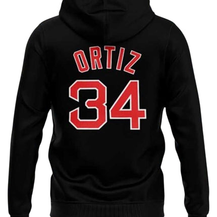 2025 David Ortiz My Dawg Hoodie Big Papi 34 Boston Red Sox Baseball Hoodie