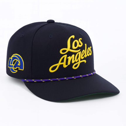 2025 Los Angeles Rams Rivalries Stretch-Snap Hat 