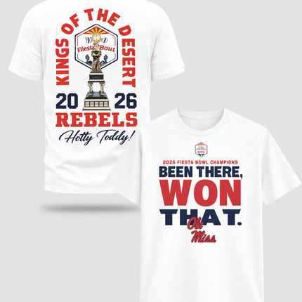 2026 Ole Miss Vrbo Fiesta Bowl Champions Shirt