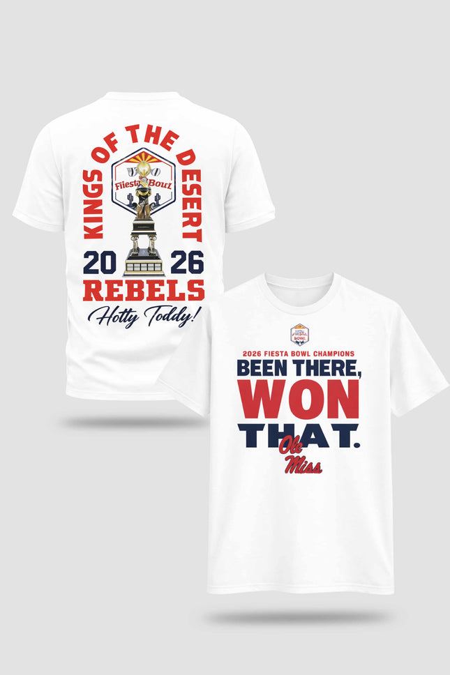 2026 Ole Miss Vrbo Fiesta Bowl Champions Shirt