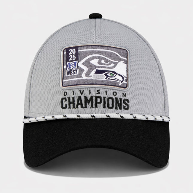 Seattle Seahawks 2025 NFC West Division Champions Locker Room Hat1