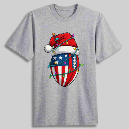 American Flag Football 2025 Christmas Shirt1
