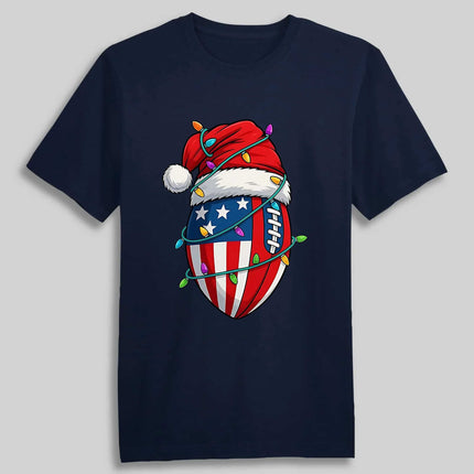 American Flag Football 2025 Christmas Shirt3