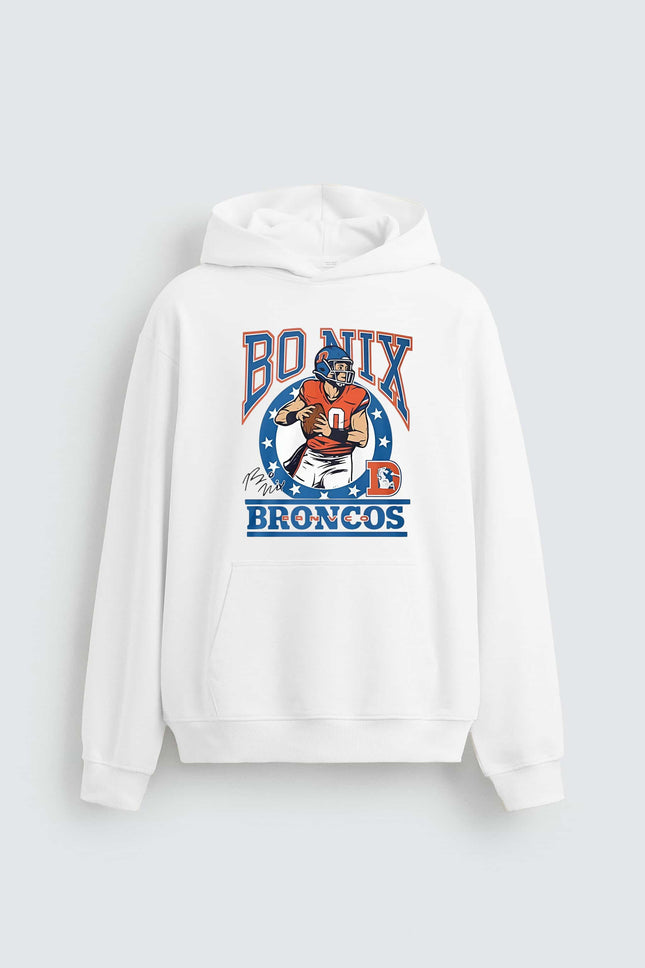 Bo Nix Denver Broncos Player Signature Shirt1