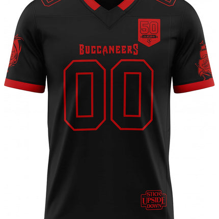 Buccaneers 2025 x Stranger Things E5 Football Jersey1