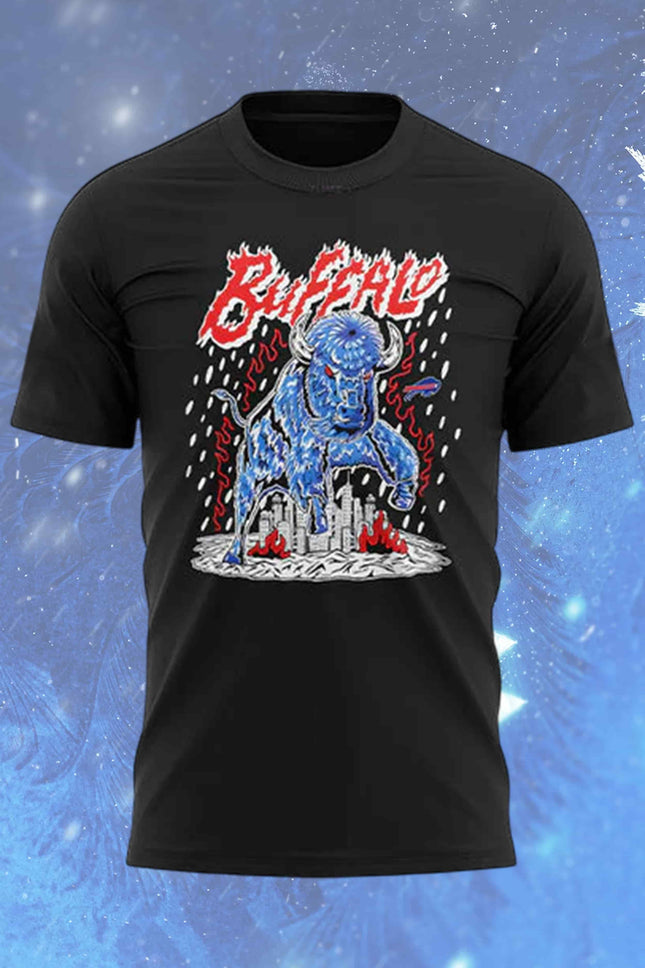 Buffalo Bills Team Cheering 2025 TShirt1