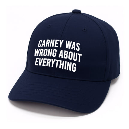 Carney Was Wrong About Everything Hat2