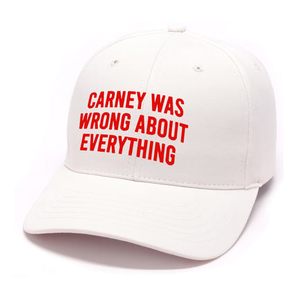 Carney Was Wrong About Everything Hat3