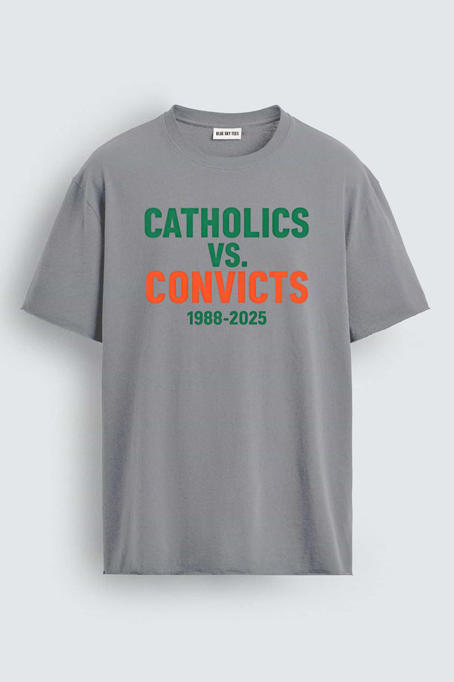Catholics Vs Convicts 1988-2025 T-Shirt