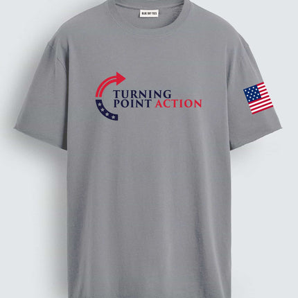 Charlie Kirk Turning Point USA Trump Commemorative T-Shirt2