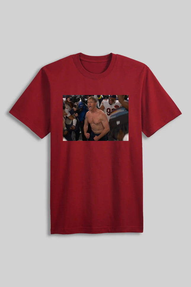 Chicago Bears Coach Ben Johnson Shows Off Shirt1