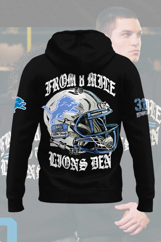 Detroit Lions x Eminem Thanksgiving Halftime Show 2025 Hoodie1