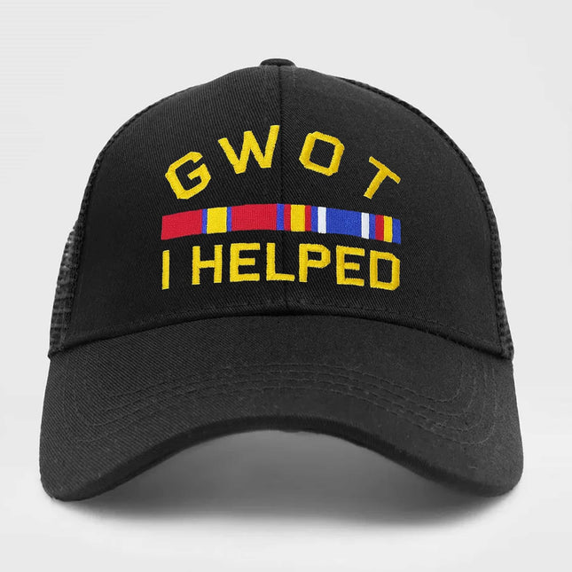 GWOT I HELPED Hat