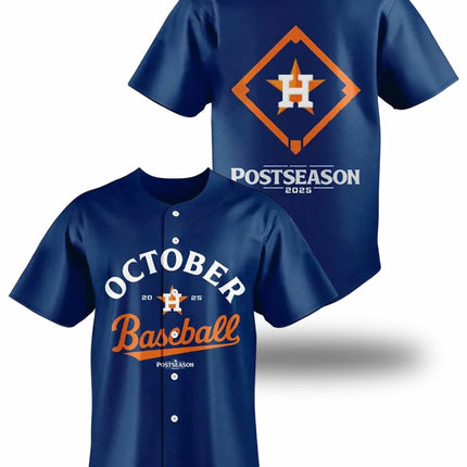 Houston Astros 2025 October Ready Postseason Jersey