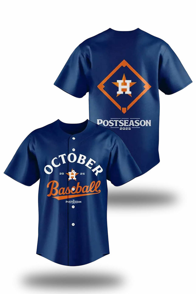 Houston Astros 2025 October Ready Postseason Jersey