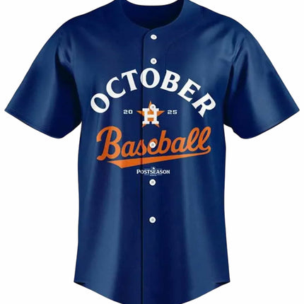 Houston Astros 2025 October Ready Postseason Jersey1