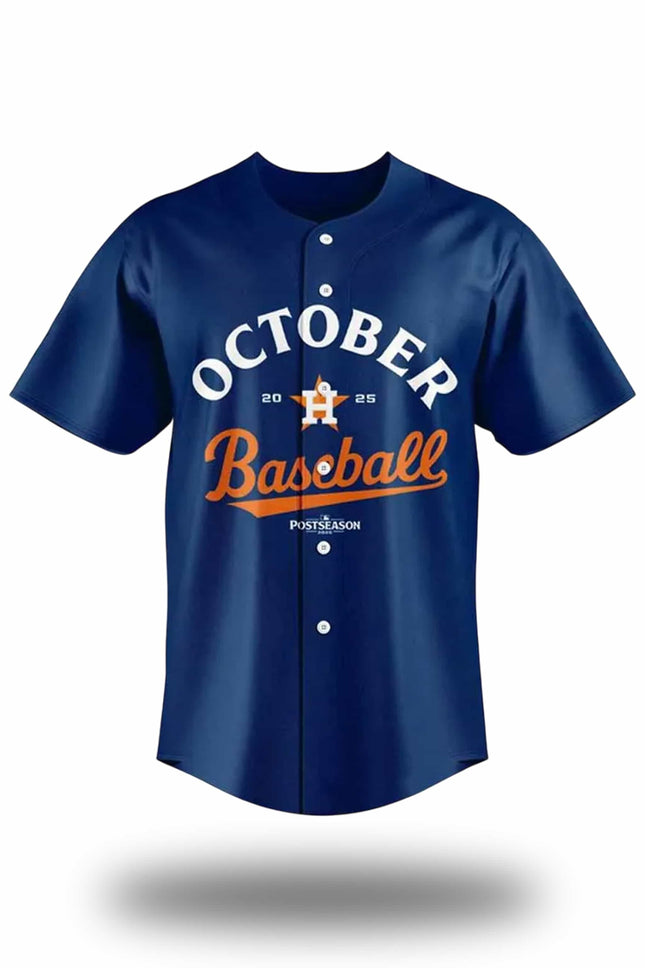 Houston Astros 2025 October Ready Postseason Jersey1
