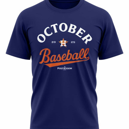 Houston Astros 2025 October Ready Postseason Shirt