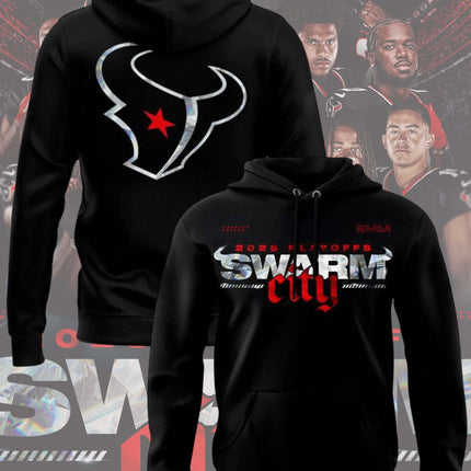 Houston Texans 2026 Playoff Swarm City Shirt