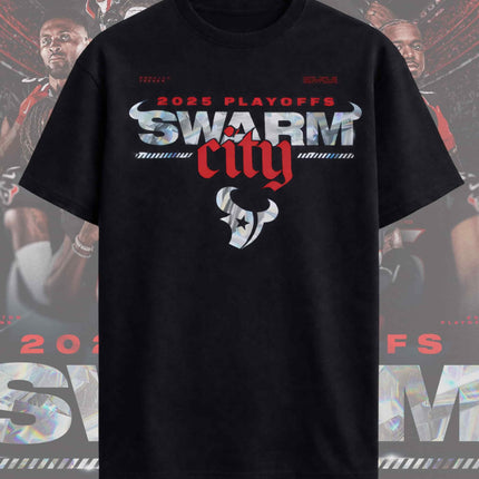 Houston Texans 2026 Playoff Swarm City Shirt5