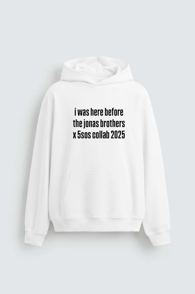 I Was Here Before The Jonas Brothers X 5sos Collab 2025 Shirt1