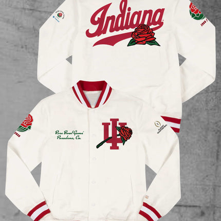Indiana Hoosiers 2026 Rose Bowl Bomber Jacket