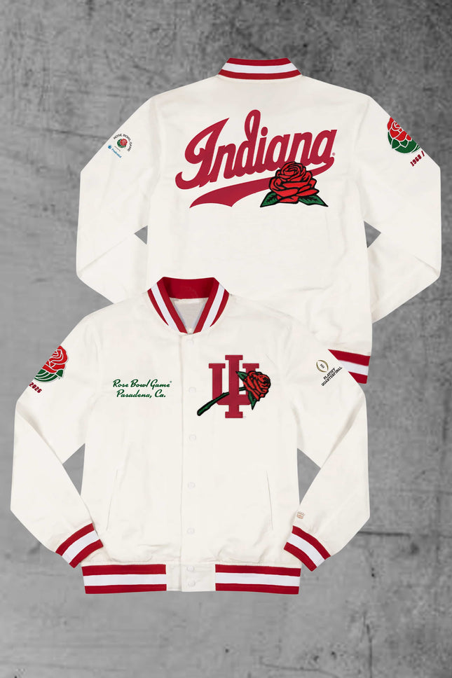 Indiana Hoosiers 2026 Rose Bowl Bomber Jacket