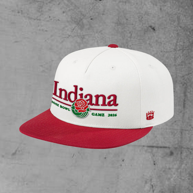 Indiana Hoosiers 2026 Rose Bowl Snapback Hat