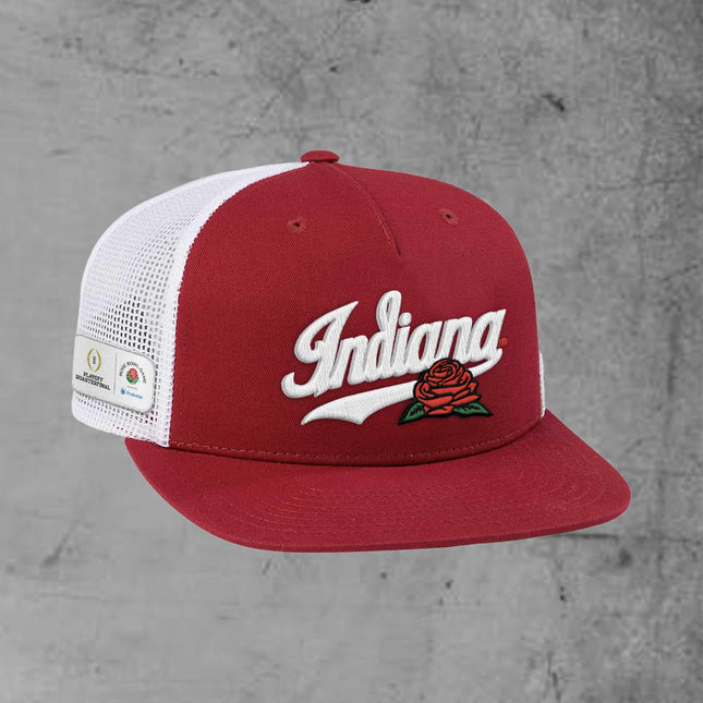 Indiana Hoosiers 2026 Rose Bowl Trucker Hat