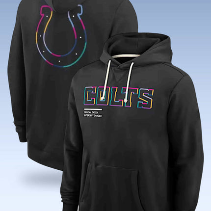 Indianapolis Colts Rams 2025 Crucial Catch Hoodie