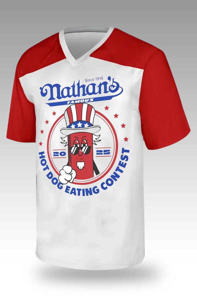 Joey Chestnut 17th Nathan Famous Hot Dog Jersey 20251