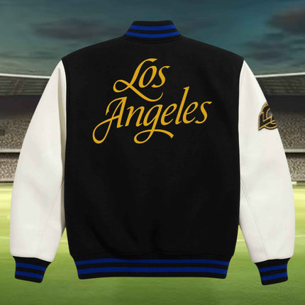 Kyren Williams LA Rams Rivalries Varsity Jacket3