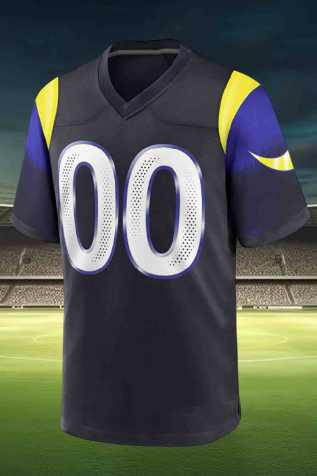 LA Rams 2025 New Rivalries Midnight Mode Jersey1
