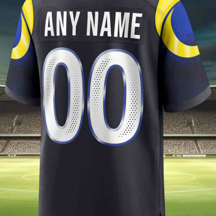 LA Rams 2025 New Rivalries Midnight Mode Jersey2