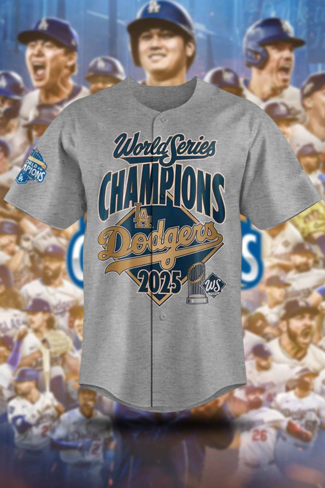 Los Angeles Dodgers World Series We Rule October Jersey1