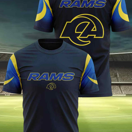 Los Angeles Rams 2025 New Rivalries Midnight Mode T-Shirt