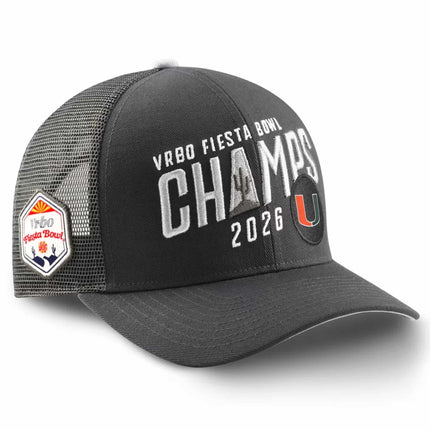 Miami Hurricanes Playoff Fiesta Bowl Champions Hat 2026