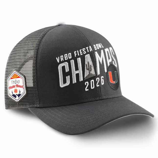 Miami Hurricanes Playoff Fiesta Bowl Champions Hat 2026