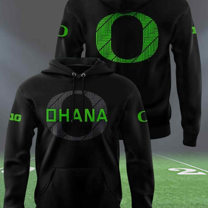 Oregon Ducks Ohana 2025 Hoodie