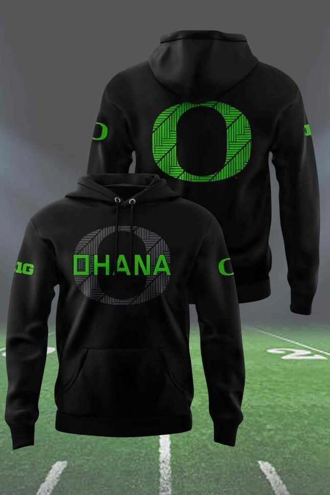 Oregon Ducks Ohana 2025 Hoodie