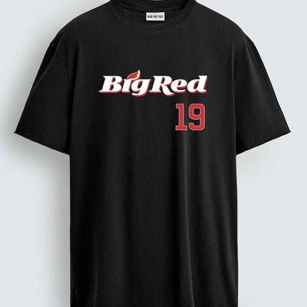 Owen Caissie Cubs Big Red 19 T-Shirt4