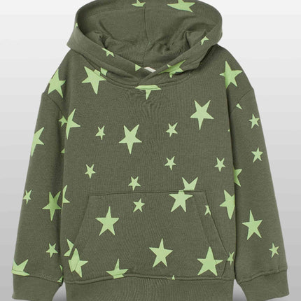 Parker’s Green Star Print Hoodie