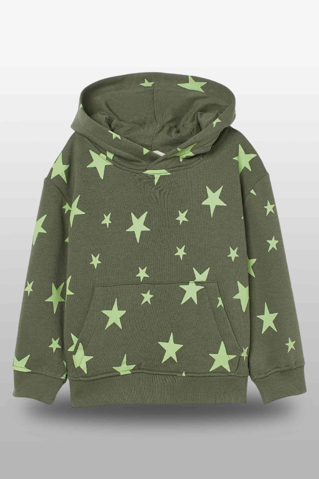 Parker’s Green Star Print Hoodie