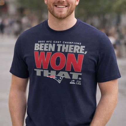 Patriots 2025 AFC East Champion Been There Won That Shirt