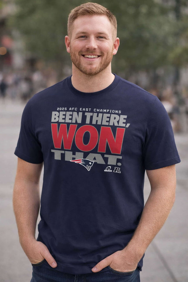Patriots 2025 AFC East Champion Been There Won That Shirt