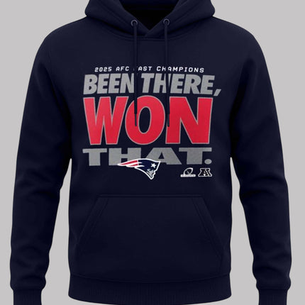 Patriots 2025 AFC East Champion Been There Won That Shirt3