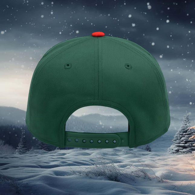 Philadelphia Eagles 2025 Christmas Special Green Snapback Hat1