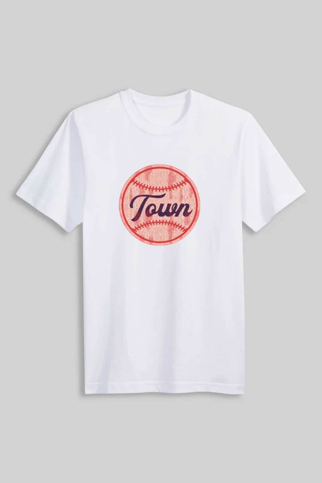 Retro Distressed Baseballtown 2026 Shirt1