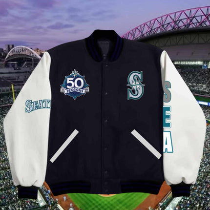 Seattle Mariners 50 Seasons Merch 2026 Jacket1